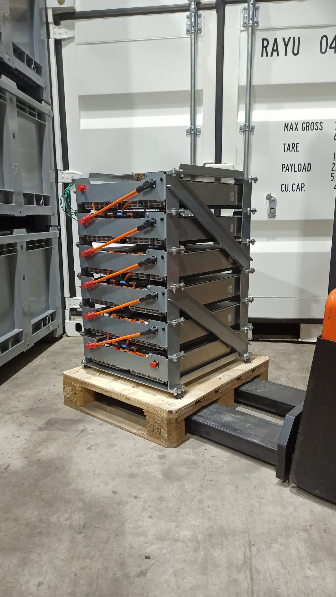 MEB storage system 8S MEB Modules